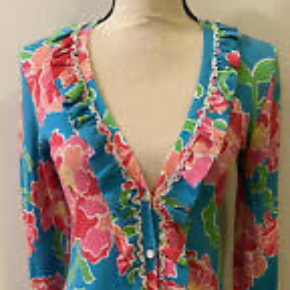 NWT Lilly Pulitzer Christo Cardigan Small